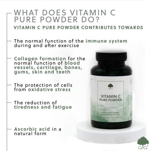 G&G C-vitamin 150g italpor 100%-os