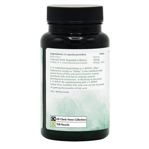 G&G Folsav (L-5-MTHF) 400mcg 120 kapszula