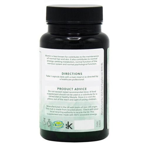 G&G Biotin (H-vitamin) 500mcg 120 kapszula