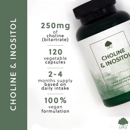G&G Kolin és Inozitol 250mg 120 kapszula