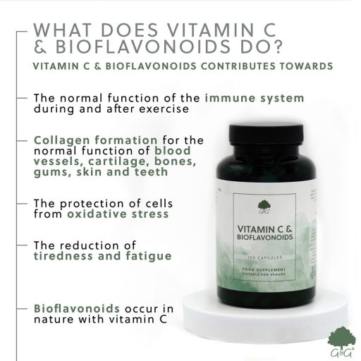 G&G C-vitamin 750mg + Bioflavonoidok 150mg 120 kapszula