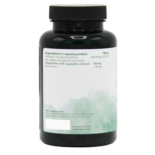 G&G E-vitamin 400NE 120 kapszula (por)