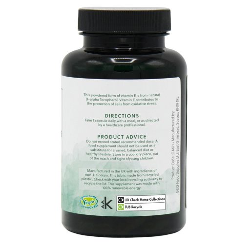 G&G E-vitamin 400NE 120 kapszula (por)