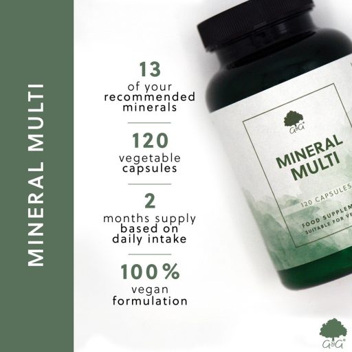G&G ÁSVÁNYI ANYAG KOMPLEX AMINOSAV KELÁT (MINERAL MULTI) 120 KAPSZULA