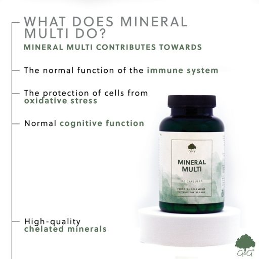 G&G ÁSVÁNYI ANYAG KOMPLEX AMINOSAV KELÁT (MINERAL MULTI) 120 KAPSZULA