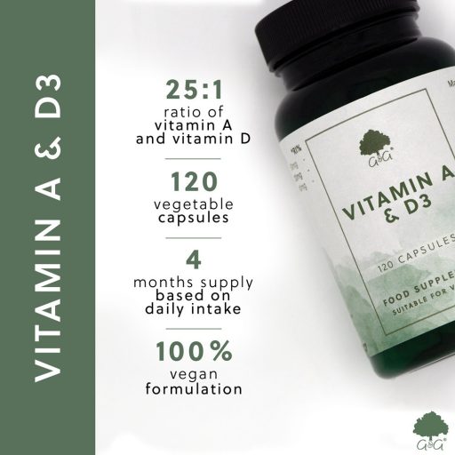 G&G A&D3 vitamin 10.000 NE/400 NE 120 kapszula