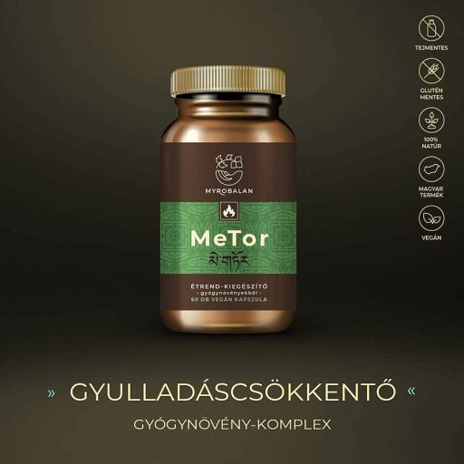Myrobalan METOR Gyulladáscsökkentő gyógynövény komplex 