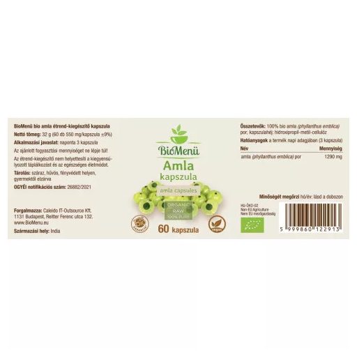 BioMenü BIO AMLA kapszula 60 db