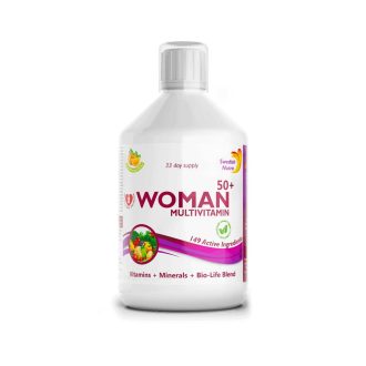   Swedish Nutra Woman 50+ folyékony multivitamin 50 feletti nőknek 500ml