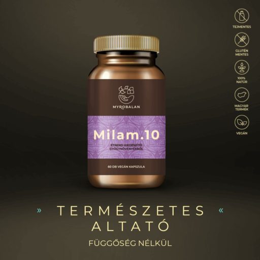 Myrobalan MILAM a pihentető alvásért gyógynövény kapszula 60 db