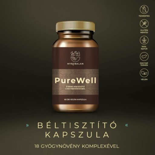 Myrobalan PUREWELL béltisztító kapszula 60 db