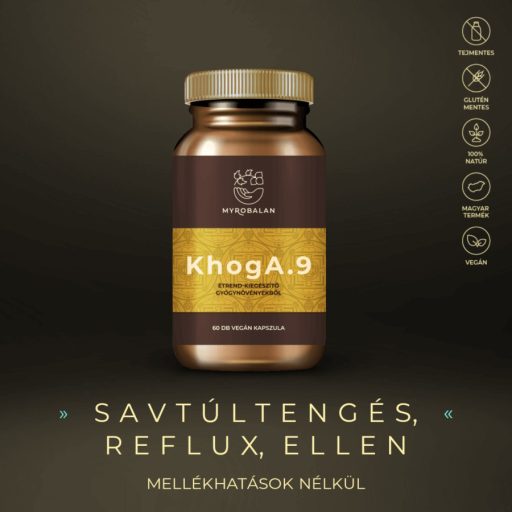 Myrobalan KHOGA.9 reflux elleni gyógynövény kapszula  60 db