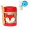 SKIP HOP Zoo Hőtartó ételtermosz kanállal / villával Róka 325ml, 3+ + AQUAINT 500 ml