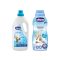 CHICCO Gyermekmosószer Sensitive 1,5 l + Öblítő konc. Édes Púder 750 ml
