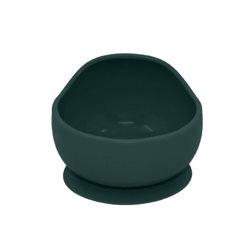 PETITE&MARS Szilikon 2 részes étkészlet TAKE&MATCH  tál + evőeszközök Misty Green 6hó+