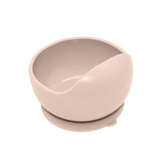 PETITE&MARS Szilikon 2 részes étkészlet TAKE&MATCH  tál + evőeszközök Desert Sand 6hó+