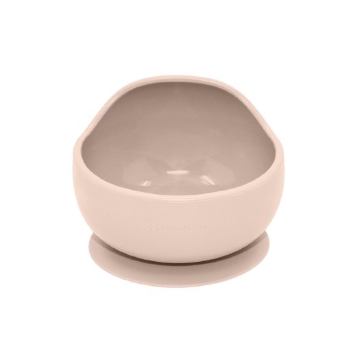 PETITE&MARS Szilikon 2 részes étkészlet TAKE&MATCH  tál + evőeszközök Desert Sand 6hó+
