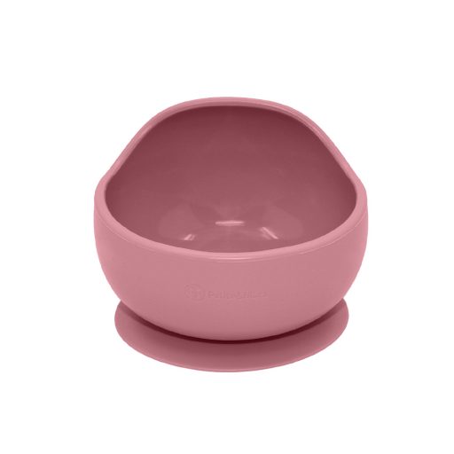 PETITE&MARS Szilikon 2 részes étkészlet TAKE&MATCH  tál + evőeszközök Dusty Rose 6hó+