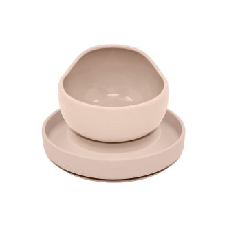   PETITE&MARS Szilikon 2 részes étkészlet TAKE&MATCH  tányér + tál Desert Sand 6hó+