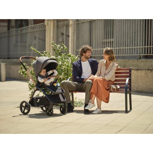 CHICCO Kombinált babakocsi Mysa 3 az 1-ben Charming Grey + Chicco All around futóbicikli INGYEN