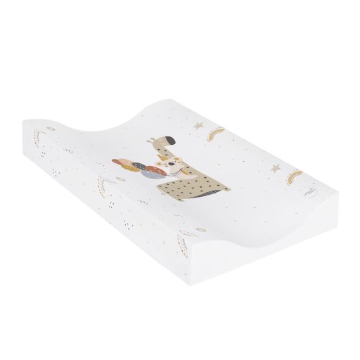 CEBA Pelenkázó alátét 2-szegélyes puha COSY (50x70) Zsiráf