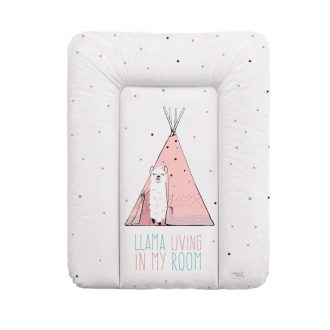   CEBA Pelenkázó alátét komódhoz puha (50x70) Lolly Polly Lama Ceba