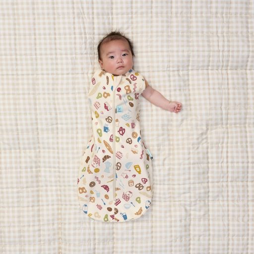 ERGOPOUCH Pólya és hálózsák 2v1 Cocoon Bon Appetit 0-3 m, 3-6 kg, 