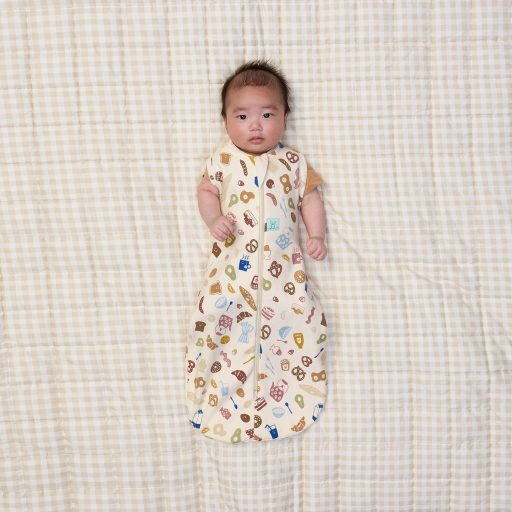 ERGOPOUCH Pólya és hálózsák 2v1 Cocoon Bon Appetit 0-3 m, 3-6 kg, 