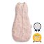 ERGOPOUCH 2 az 1-ben pólya és alvózsák Cocoon Daisies 0-3 hó, 3-6 kg, 0,2 tog
