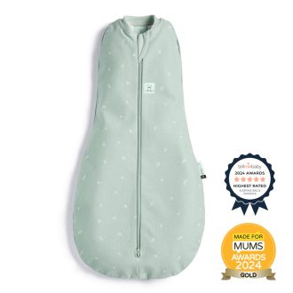   ERGOPOUCH Pólya és hálózsák  2v1 Cocoon Sage 3-6 m, 6-8 kg, 0,2 tog