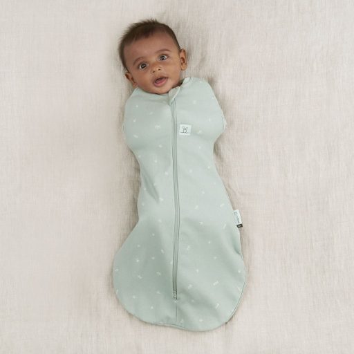 ERGOPOUCH Pólya és hálózsák 2v1 Cocoon Sage 6-12 m, 8-10 kg, 0,2 tog