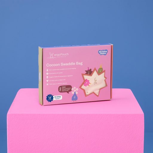 ERGOPOUCH Pólya és hálózsák  2v1 Cocoon Birthday Blobs 0-3 m, 3-6 kg, 1 tog