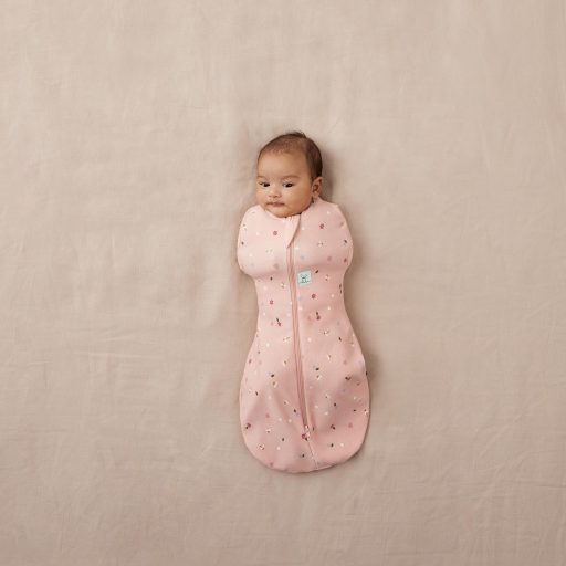 ERGOPOUCH Pólya és hálózsák 2 az 1-ben Cocoon Daisies 0-3 hónap, 3-6 kg, 1 tog