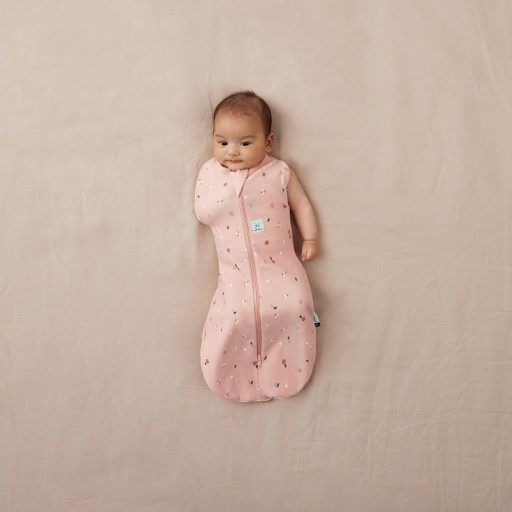 ERGOPOUCH Pólya és hálózsák 2 az 1-ben Cocoon Daisies 0-3 hónap, 3-6 kg, 1 tog