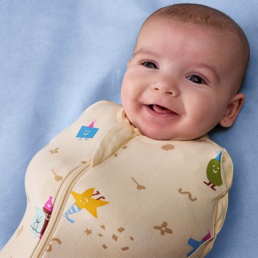 ERGOPOUCH Pólya és hálózsák  2v1 Cocoon Birthday Blobs 6-12 m, 8-10 kg, 1 tog