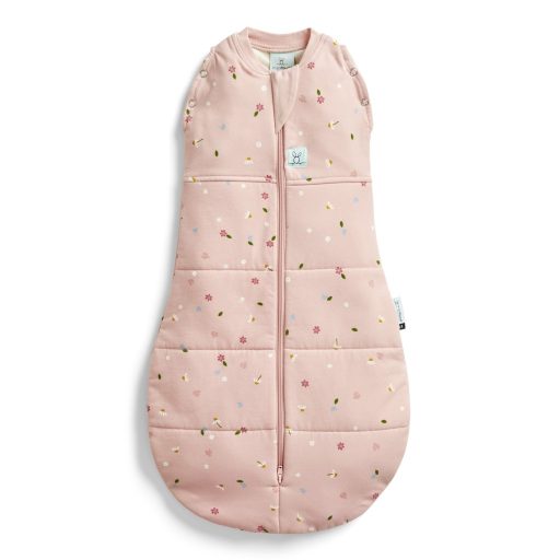 ERGOPOUCH Bebújós és alvózsák 2 az 1-ben Cocoon Daisies 0-3 h, 3-6 kg, 2,5 tog