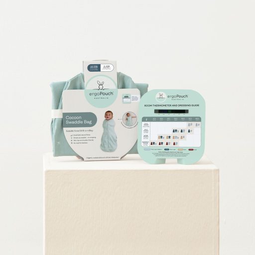 ERGOPOUCH Bebújós és alvózsák 2 az 1-ben Cocoon Oatmeal Marle 0-3 h, 3-6 kg, 2,5 tog
