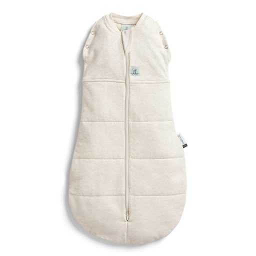 ERGOPOUCH Bebújós és alvózsák 2 az 1-ben Cocoon Oatmeal Marle 3-6 h, 6-8 kg, 2,5 tog
