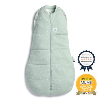   ERGOPOUCH Pólya és hálózsák 2 az 1-ben Cocoon Sage 3-6 hónap, 6-8 kg, 2,5 tog