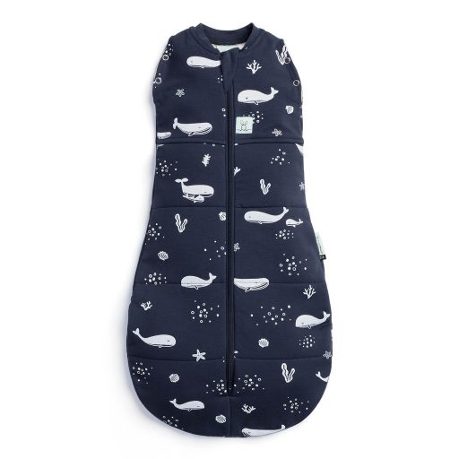 ERGOPOUCH Pólya és hálózsák 2 az 1-ben Cocoon Whale 3-6 hónap, 6-8 kg, 2,5 tog