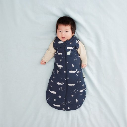 ERGOPOUCH Pólya és hálózsák 2 az 1-ben Cocoon Whale 3-6 hónap, 6-8 kg, 2,5 tog