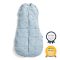 ERGOPOUCH Hálózsák és pólya 2 az 1-ben Cocoon Dragonflies 6-12 hó, 8-10 kg, 2,5 tog