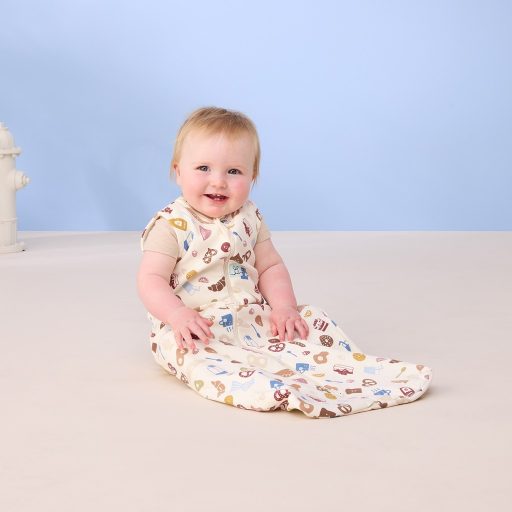 ERGOPOUCH Vak na spanie organická bavlna Jersey Bon Appetit 3-12 m, 6-10 kg, 0,2 tog