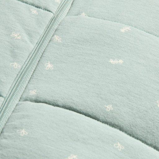ERGOPOUCH Hálózsák organikus pamut Jersey Sage 3-12 h, 6-10 kg, 2,5 tog