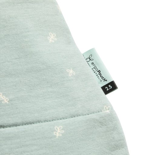 ERGOPOUCH Hálózsák organikus pamut Jersey Sage 3-12 h, 6-10 kg, 2,5 tog