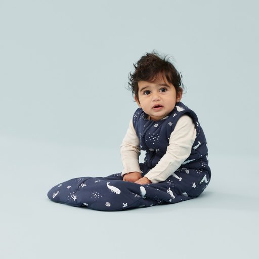 ERGOPOUCH Organikus pamut Jersey bálna alvózsák 3-12 hónap, 6-10 kg, 2,5 tog