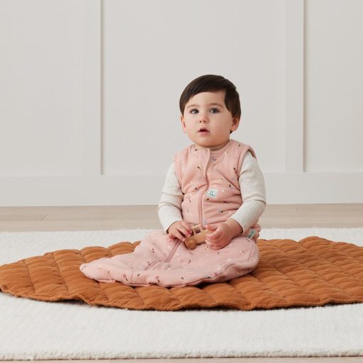 ERGOPOUCH Hálózsák organikus pamut Jersey Daisies 8-24 h, 8-14 kg, 2,5 tog