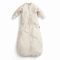 ERGOPOUCH Alvózsák ujjakkal, organikus pamut Jersey Oatmeal Marle 3-12 hó, 6-10 kg, 1 tog