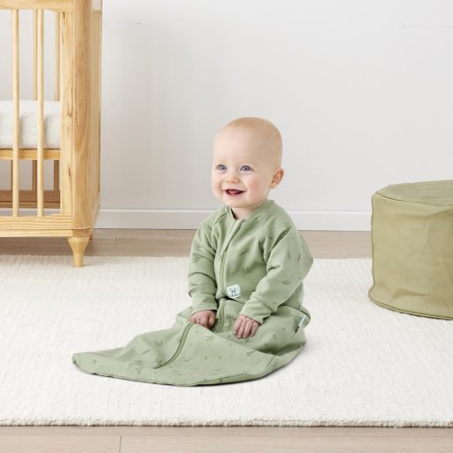 ERGOPOUCH Alvózsák ujjakkal, organikus pamut Jersey Willow 8-24 hó, 8-14 kg, 1 tog