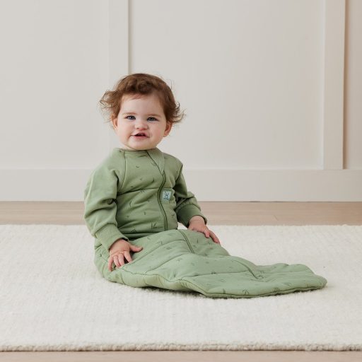 ERGOPOUCH Alvózsák ujjakkal organikus pamut Jersey Willow 3-12 hó, 6-10 kg, 2,5 tog